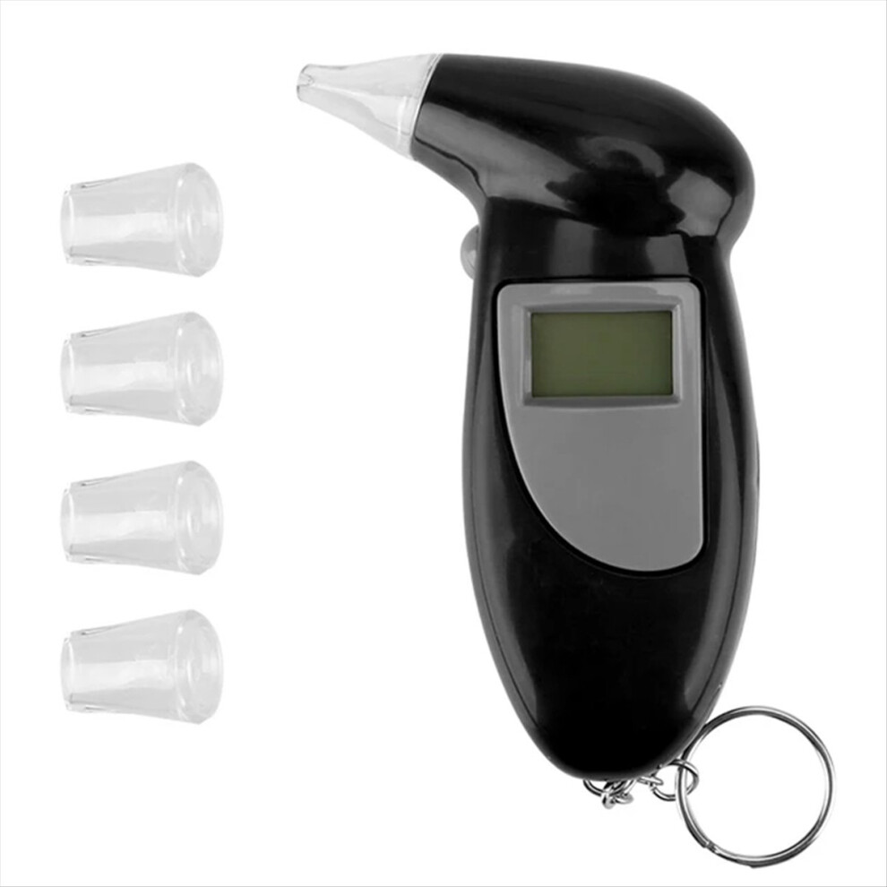 Car Portable Breath Alcohol Tester Handheld Breathalyzer Alcotest Test Tools Backlight Digital Dui Meter 4852940124775