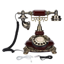 Ornamental og funktionel sameksisterende antik telefon indretning retro vintage antik stil telefon funktion fastnettelefoner god gave kvalitet