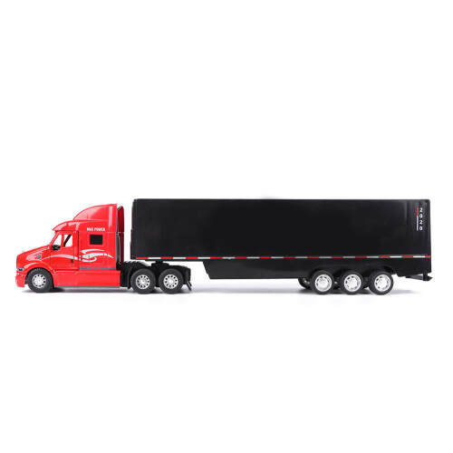 1:48 34,5 CM Legierung Lkw Modell Simulation Licht 1
