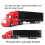 1:48 34,5 CM Legierung Lkw Modell Simulation Licht 8