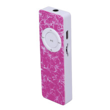 Mini-Musikplayer für Sport, schlankes und tragbares Design mit langer Akkulaufzeit, HiFi-Sound ohne Verluste, MP3-Player für Fitnessstudio und