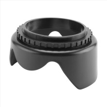 52mm harde tulp zonnekap voor NIKON AF-S DX NIKKOR 18-55mm