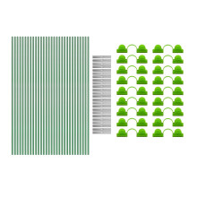 Fiberglas-Gartenrahmen für Gartennetze,-30PCS