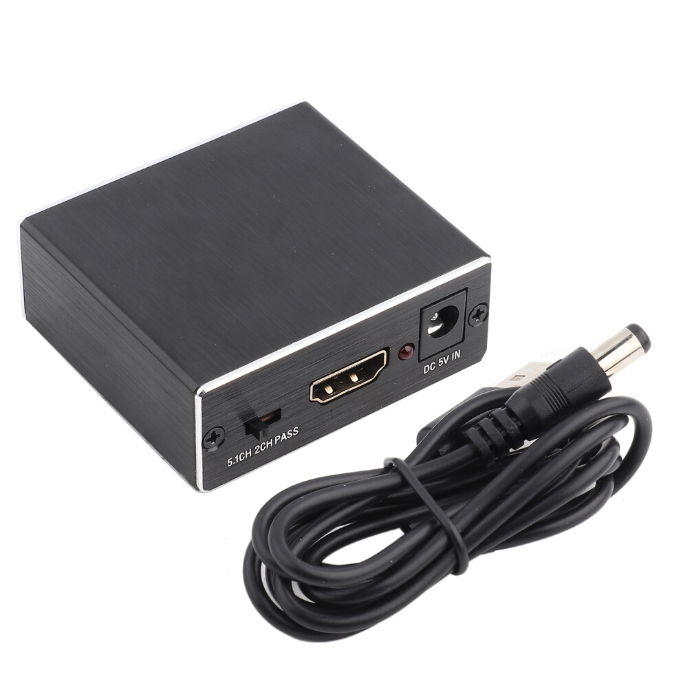 Hdmi Audio Extractor With Optical Output,Hdmi To Optical Audio Adapter For Soundbar And Amplifier Configurable Audio Output Options, Good Quality 9420858948667