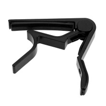 Guitar Capo Black Trigger Clamp for Acoustic and Electric Guitar, Durable Aluminum Alloy