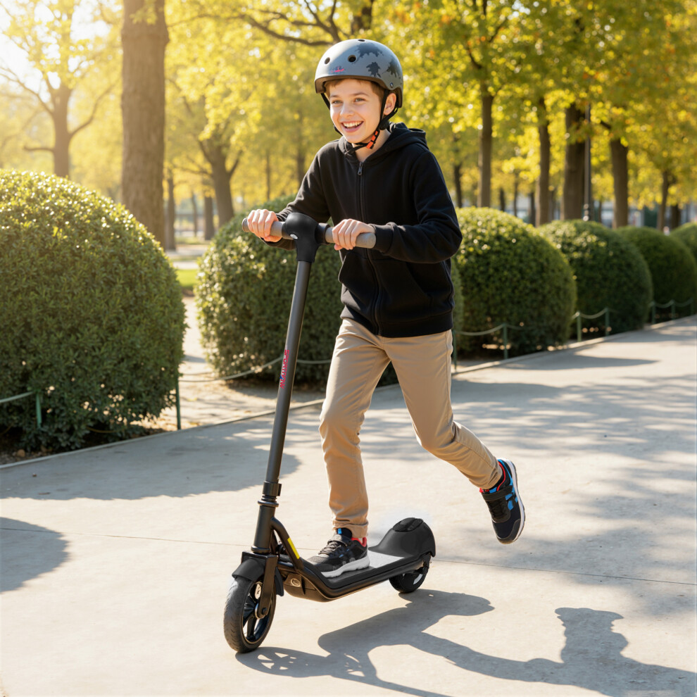 Sportnow (Black) Electric Scooter, Foldable E Scooter With Led Display Black