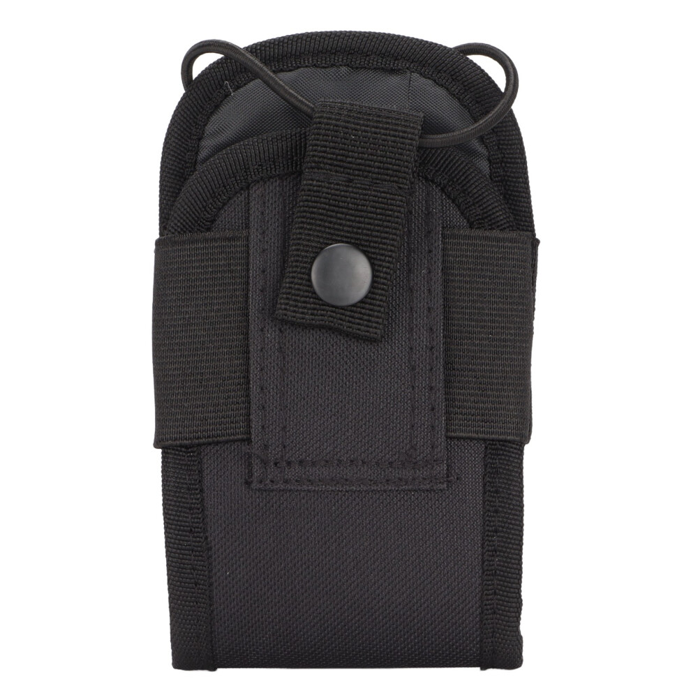 Walkie Talkie Pouch For Tactical Use,Radio Holster Molle Radio Holder With Open Design,Adjustable Elastic Cord With Snap Closure For Secure Fit, Good 9420858163626
