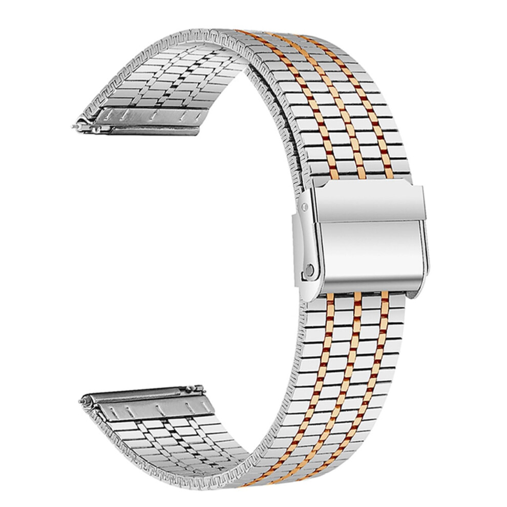 Watch Band 20Mm 22Mm Stainless Steel Strap For Garmin Forerunner Venu Vivoactive Durable Adjustable 9426802903638