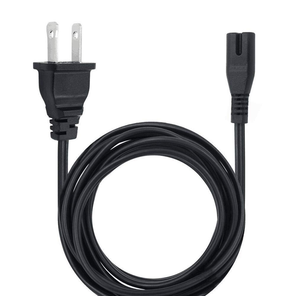 Power Cord 6Ft Replacement Ac Cable With Safety Protection And Universal Voltage Support For Ps3 9189345658266