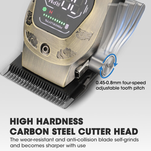 Professioneller Haarschneider mit Zubehör 1