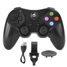 Rialaitheoir Cearrbhachais Gan Sreang Ilmhód le haghaidh ríomhaire Windows XP7 8 10 11PS3Steam Android Tarchur Gan Sreang 2.4G Eirgeanamaíocht