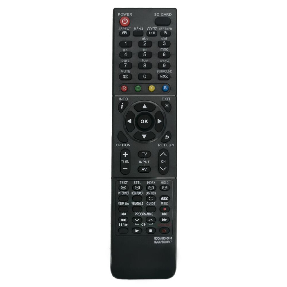 New N2qayb000494 N2qayb000747 Replaced Remote Control Fit For Panasonic Th-L22x20a Th-L22x25a Tv 6935161394207