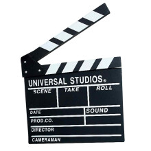 Recuzită de film, placă de film din lemn cu suprafață de calitate superioară și balama magnetică fiabilă, recuzită de film pentru realizarea