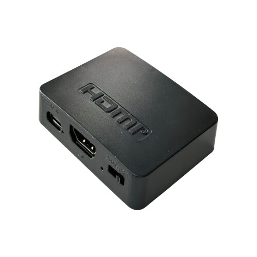 4K-HDMI-Splitter 1 Eingang / 2 Ausgänge Black