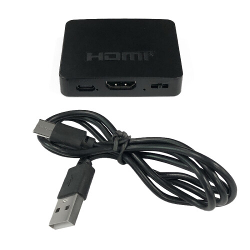 4K-HDMI-Splitter 1 Eingang / 2 Ausgänge Black 1