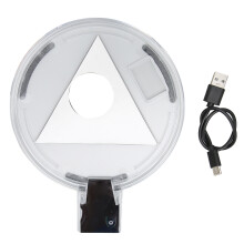 Supporto verticale per PS5 con illuminazione RGB regolabile e ventola di raffreddamento, supporto di lunga durata per PlayStation 5 con disco