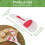 Cupcake Batter Dispenser with Precise Portion Control, Nonstick Scoop for Consistent Baking, 2 Pcs 3