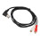 Καλώδιο MIDI Audio Interface Διπλής Θωράκισης Εύκαμπτο Καλώδιο Plug and Play για Σύνδεση 8