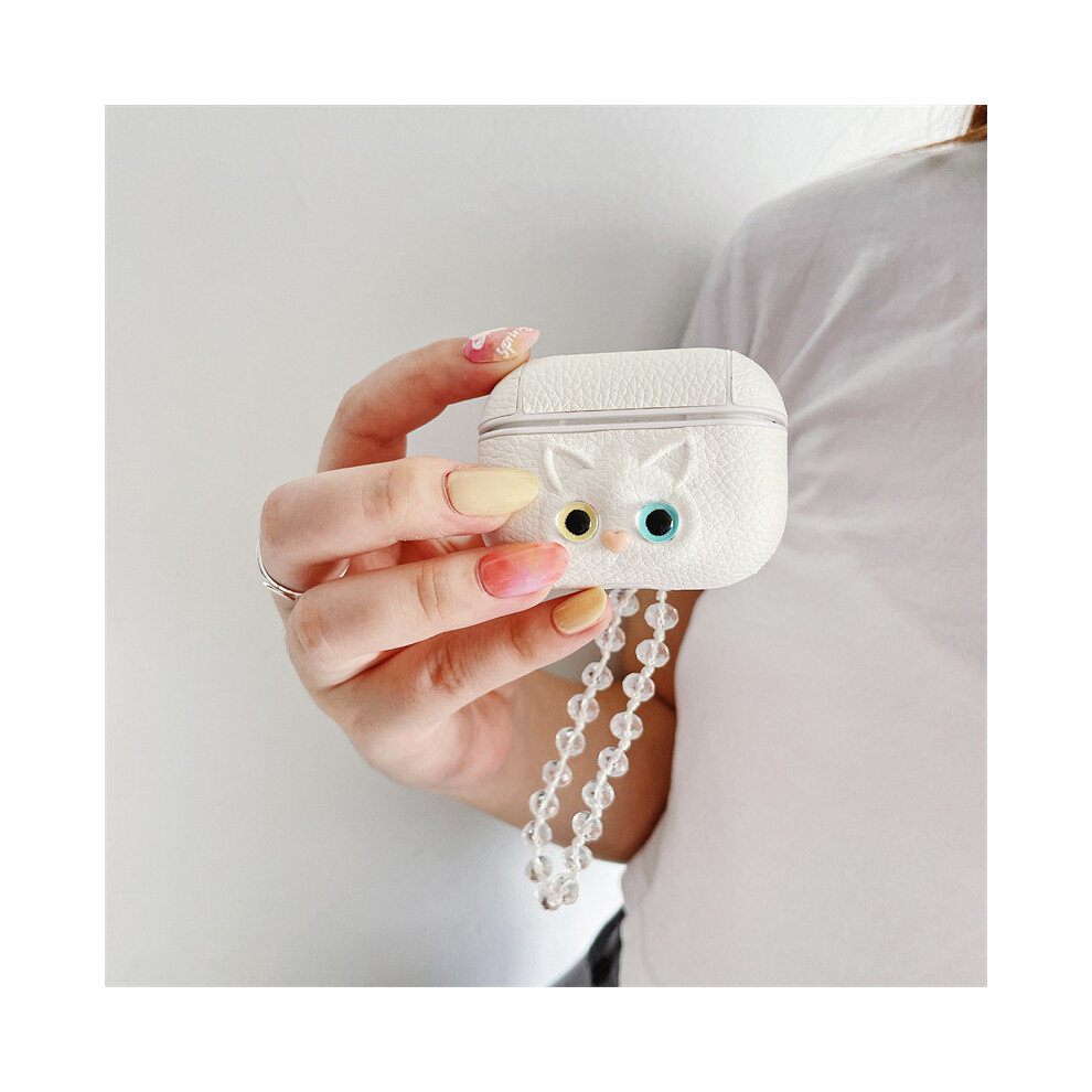 Airpods Accessories Bling Glitter Decorative Case For Airpods 1St 2Nd Generation Leather Practical Shockproof With Keychain Support Wireless Charging 9420858895794