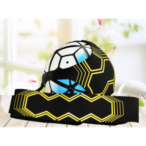 Elastischer Trainingsgurt für Fußball Gelb / Schwarz 2