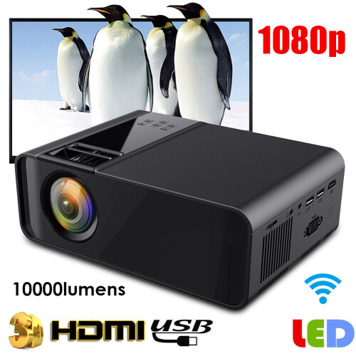 Προβολέας 4K με αυτόματο έλεγχο θερμοκρασίας, WiFi6 και Bluetooth, Φορητός έξυπνος μίνι 1