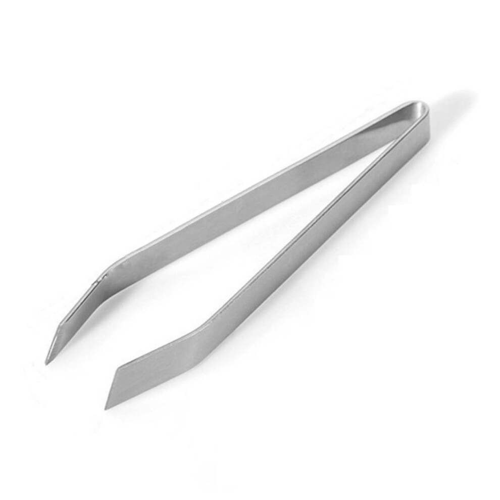 Fish Bone Tweezers Stainless Steel Slanted Tip Bone Remover Tool for Kitchen and Hair