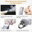Pet Nail Clippers with LED Lights Cat and Dog Tools Scissors 4