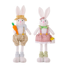 Colorful Easter Rabbit Festival Doll Bunnies-Mens and womens mo
