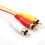 Επιχρυσωμένοι συνδετήρες HDMI σε RCA πομπός σήματος καλωδίου για τη σύνδεση 4