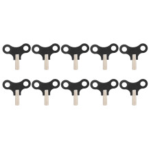 Clés d'horlogerie durables pour l'entretien des horloges anciennes, pièces de rechange pour horloges avec finition antirouille, kit de réparation