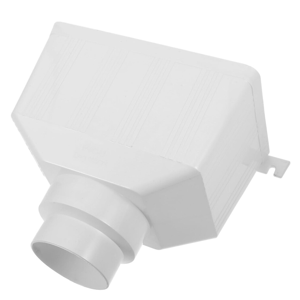 Rainwater Downspout Connector Pvc Gutter Adapter Leakresistant Weatherproof White Universal 9426802904369
