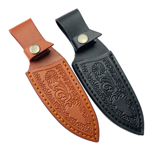 Practical Knife Roll Case Multifunctional Knife Scabbards-Black 1