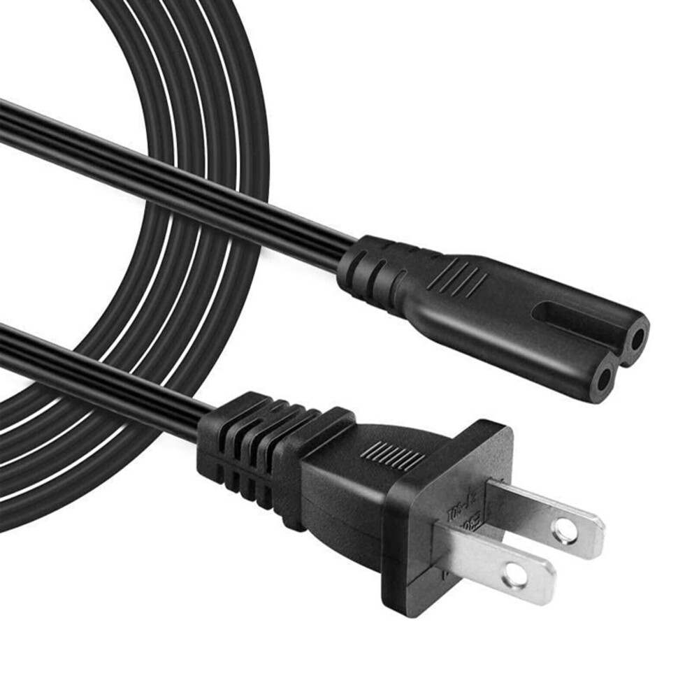 Ps4 Power Cord 1.5M Fig 8 2Prong Ac Cable For Ps3 Ps4 Slim With Overvoltage Protection 9119770784711