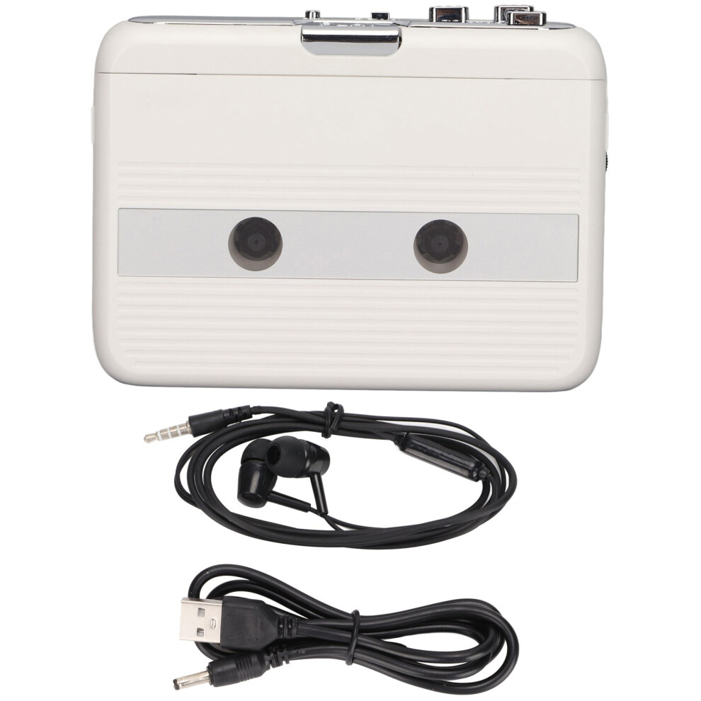 Cassette Tape Player With Mp3 Conversion Auto Reverse Playback Cassette Player With Bluetooth Connectivity Compact And Portable Design Clear Stereo 9420858896715