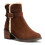 Toms (, ) TOMS Hailey Buckle Suede Women's Dark Brown Boots 2