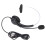 Fone de ouvido profissional com cancelamento de ruído, som nítido e microfone flexível e ajustável para conversas cristalinas em ambientes 8