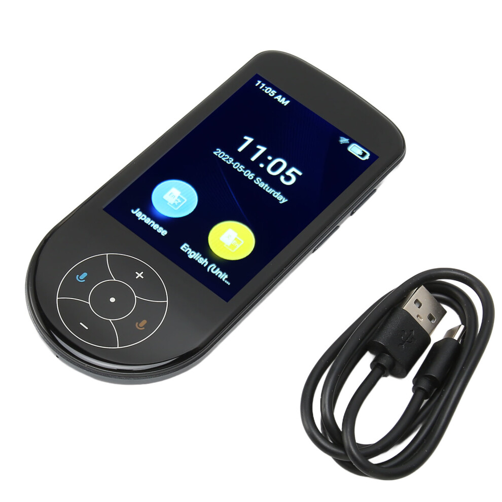 Real Time Voice Translation Device Image Translation Bluetooth Function Advanced Loudspeaker Dual Microphone Noise Reduction Pickup Instant Two Way Tr 9416038564208
