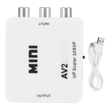 TV-formaattilähtö HDMI-AV-muunnin analogi-digitaalimuunnoksella ja plug and play -toiminnolla yleiskäyttöön, hyvä laatu, hyvä laatu