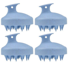(As show, style278) Hair Scalp Massager Shampoo Brush Hair Brush Silicone Head Scrubber Head Scratcher Washing Tool