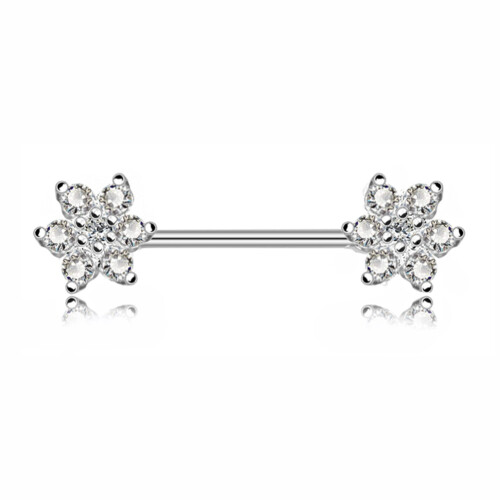 Κοσμήματα piercing θηλών CZ για ευαίσθητο δέρμα, υποαλλεργικά κοσμήματα piercing δώρο για