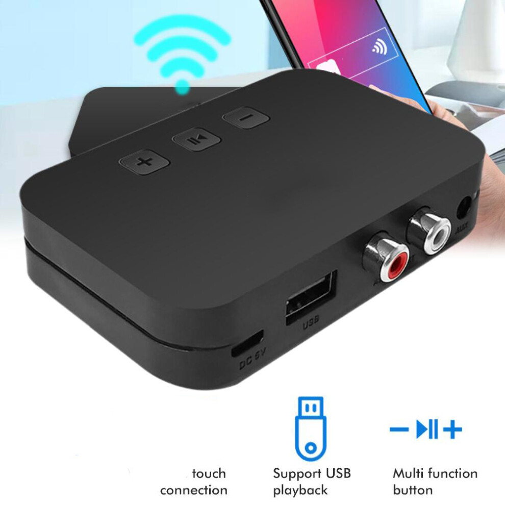Nfc Enabled Bluetooth 5 Long Range Transmitter And Receiver With Optical Toslink Interface Supporting High Fidelity Music Playback, Good Quality, Good 9420858928133