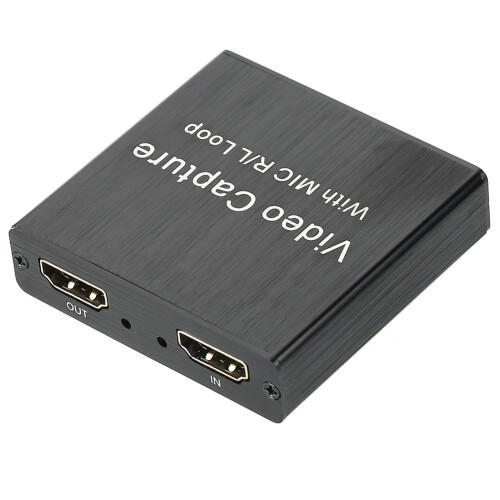 Audio Input And Output Capture Card For Engaging Live Streams, Compatible With Multiple Platforms Including Windows And Mac Os, Good Quality, Durable 2