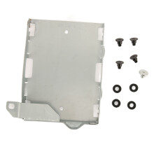 Wärmeableitende Festplattenhalterung für PS4-Spielkonsole, Metallmaterial, HDD-Montagehalterung mit Schraubenzubehör, interner Festplattenhalter,