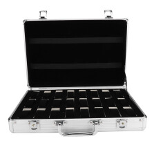 Boîte de rangement en aluminium résistant aux intempéries pour tondeuse - Étui de rangement multi-usages sécurisé avec coussin de protection
