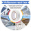19mm*10m Duct Waterproof Tape, White 7