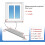 White Window Sill Cover with Nosing, Cuttable ScratchResistant Protector Trim 150x10cm 5
