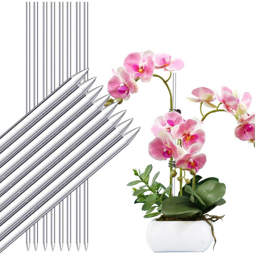 Piquets d'orchidées transparents en-Ensemble de 30 pièces 1