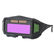 Auto Darkening Welding Safety Glasses with Panoramic View UV and IR Protection Black