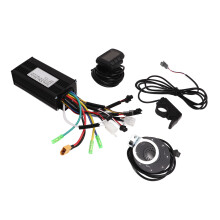 Kit controller per scooter, controller universale per motore brushless da 24 V con display LCD retroilluminato e protezione da sovraccarico per