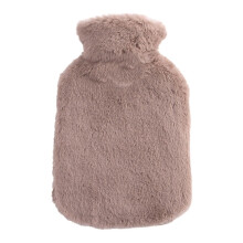 2L Hot Water Bag Protective Cover, Removable Winter Plush Cover, ColdResistant, Warm, Faux Fur Fleece, Heat Protection Covers (Style 4)